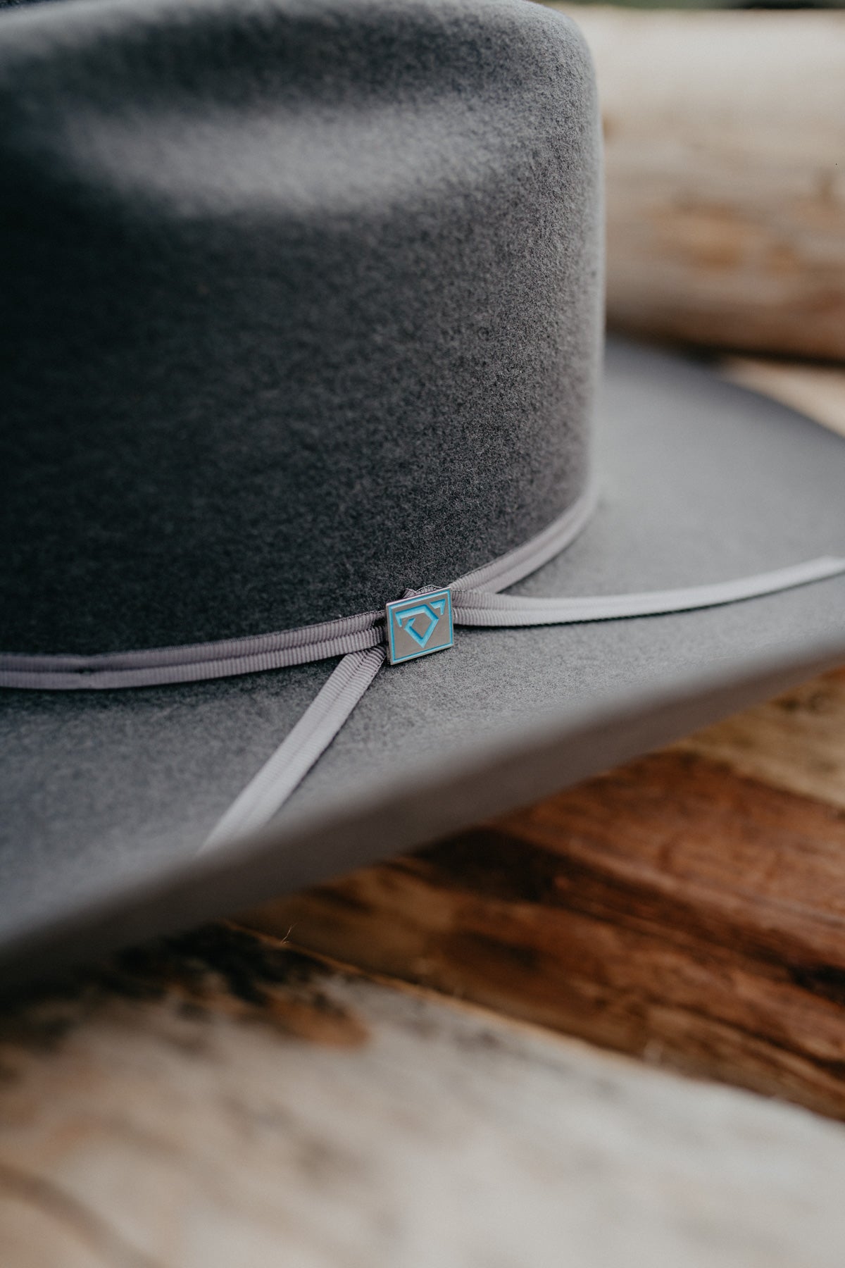 '9th Round' 3X Felt Cowboy Hat Cody Johnson X Resistol (Granite)