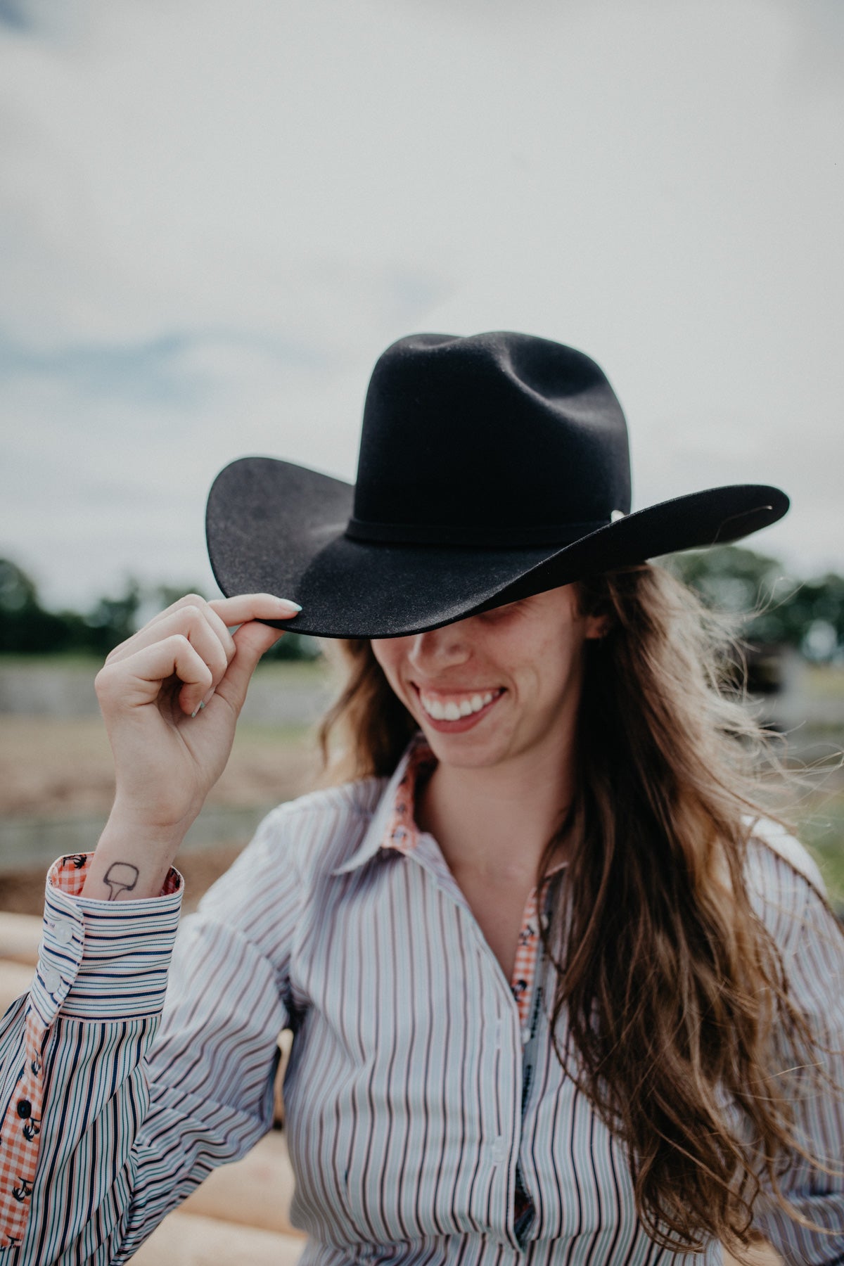 'Shasta' 10X Premier Felt Cowboy Hat by Stetson (Black)