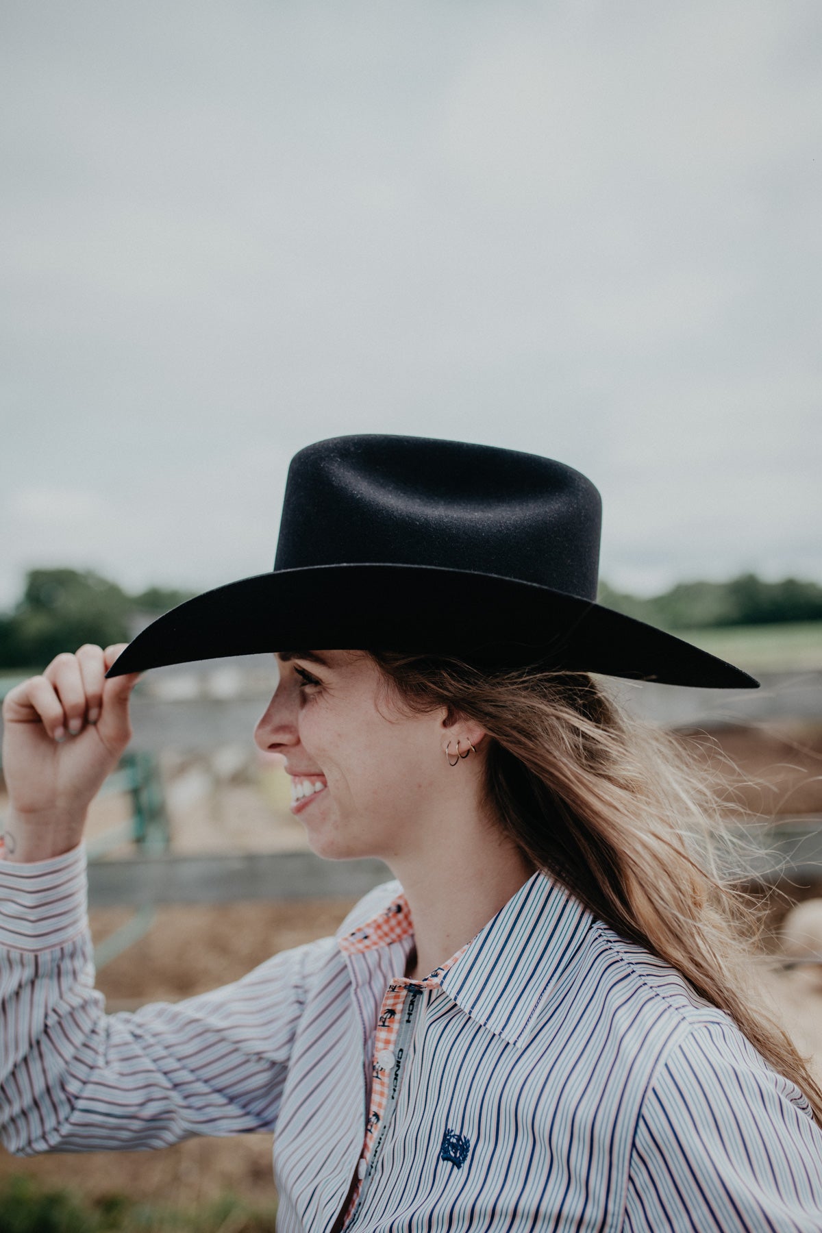 'Shasta' 10X Premier Felt Cowboy Hat by Stetson (Black)