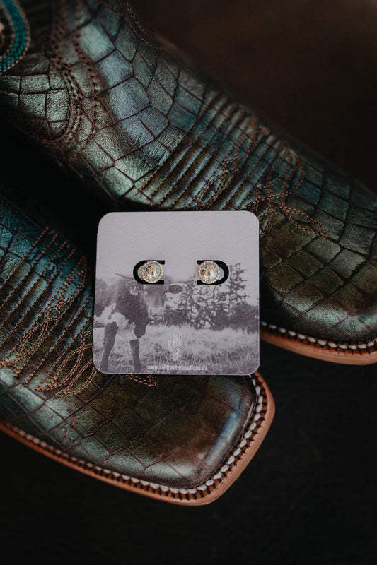 Mini Rope Sterling Silver Studs