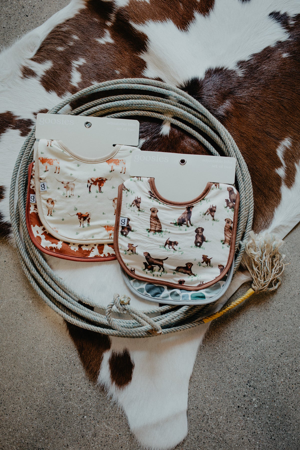 Printed Baby Bib Set (2 Prints)