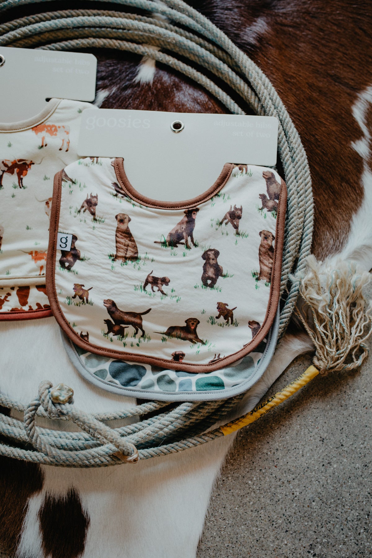 Printed Baby Bib Set (2 Prints)