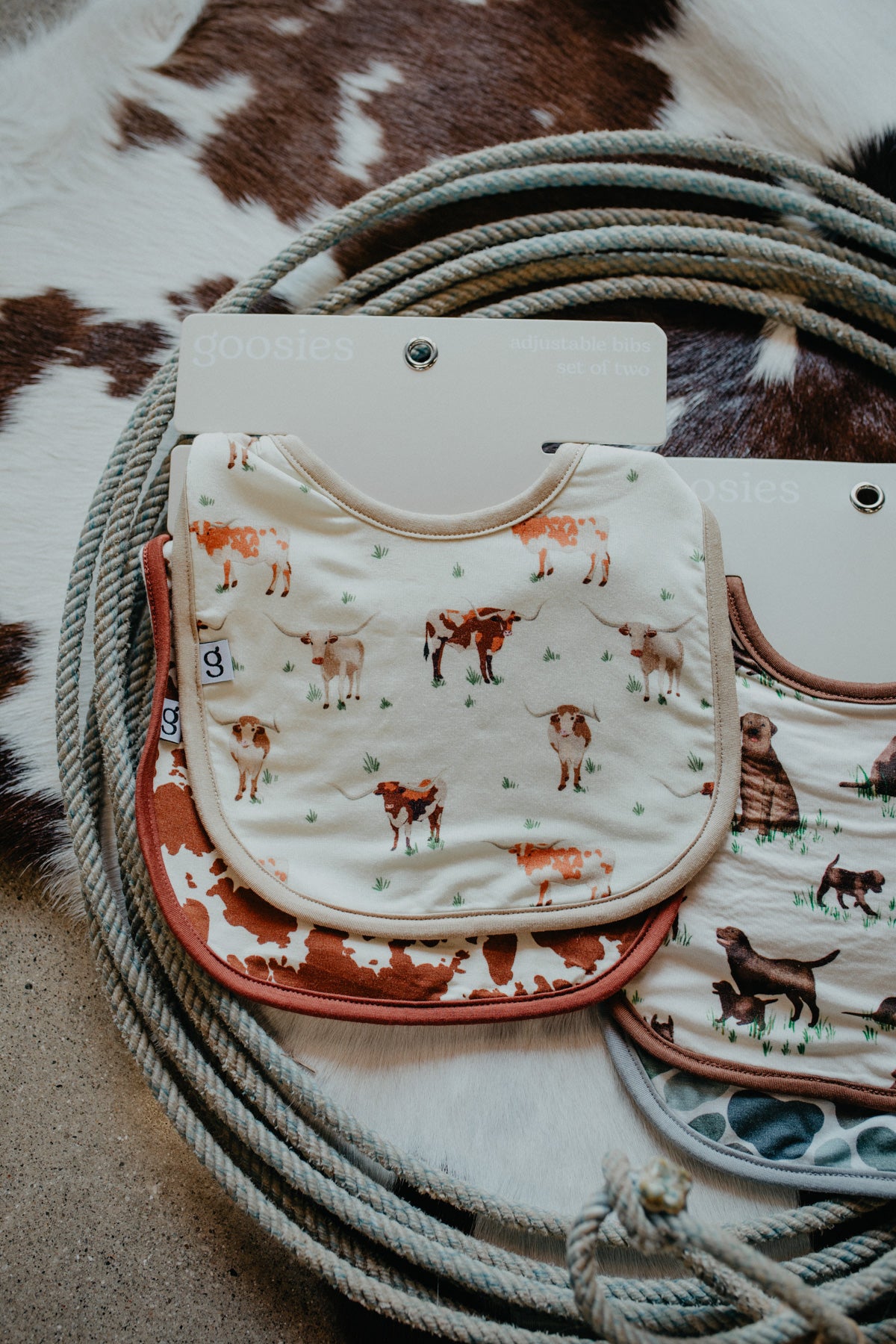 Printed Baby Bib Set (2 Prints)