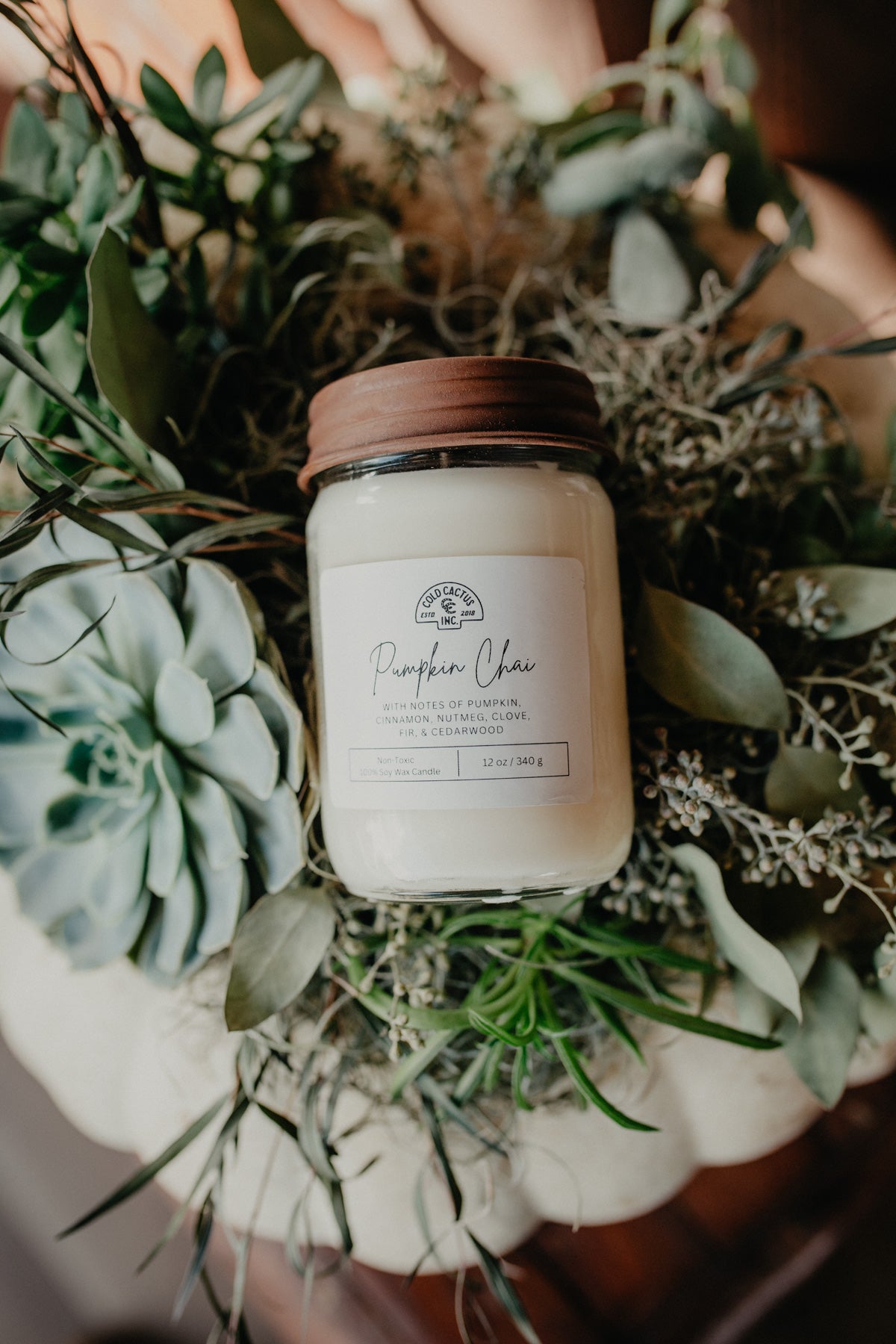 Cold Cactus Exclusive 100% Soy Wax Candle