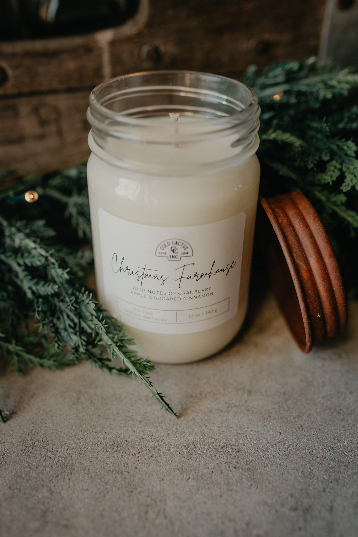 Cold Cactus Exclusive 100% Soy Wax Candle