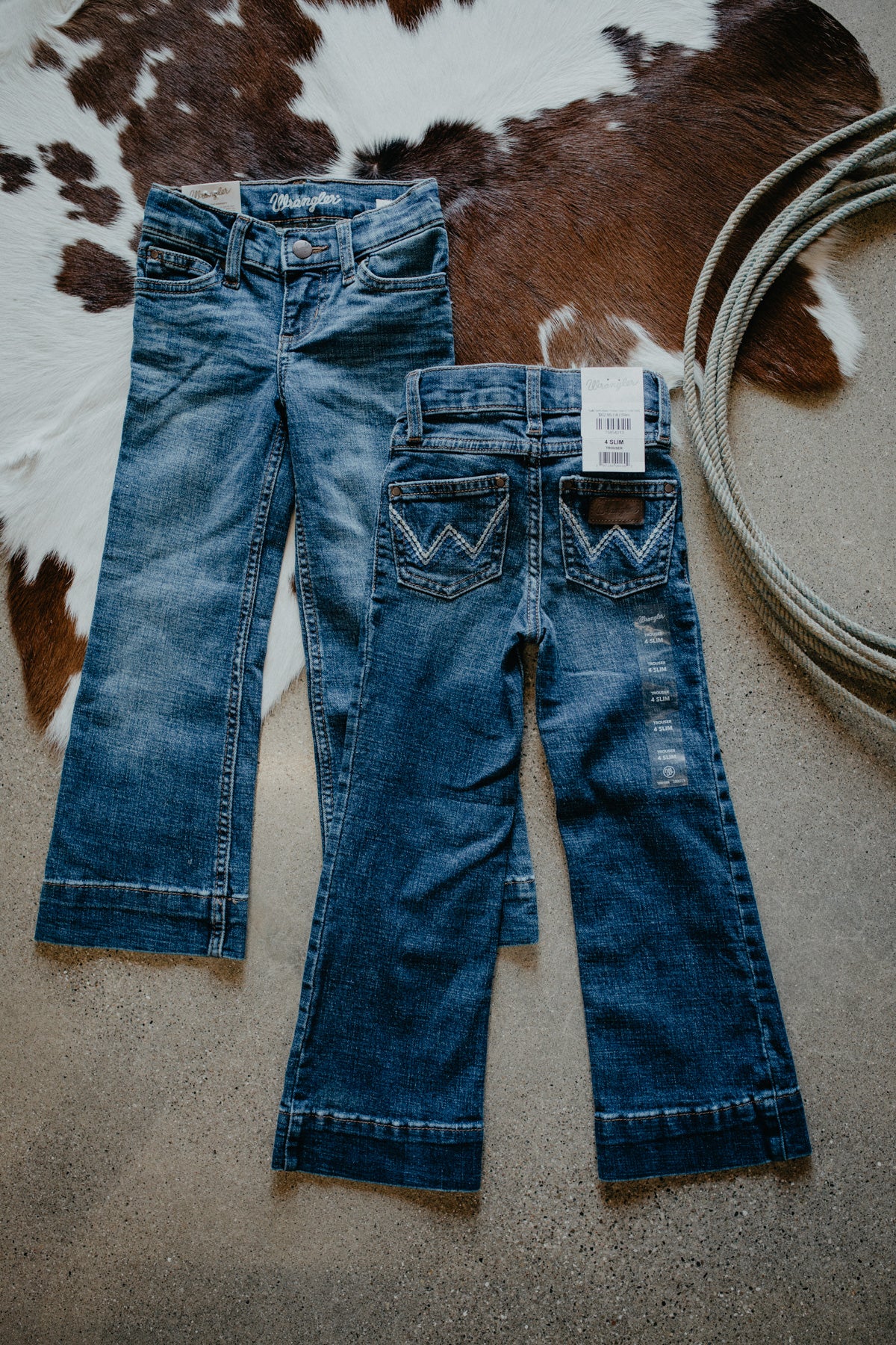 'Sally' Girl's Retro Trouser Jean by Wrangler