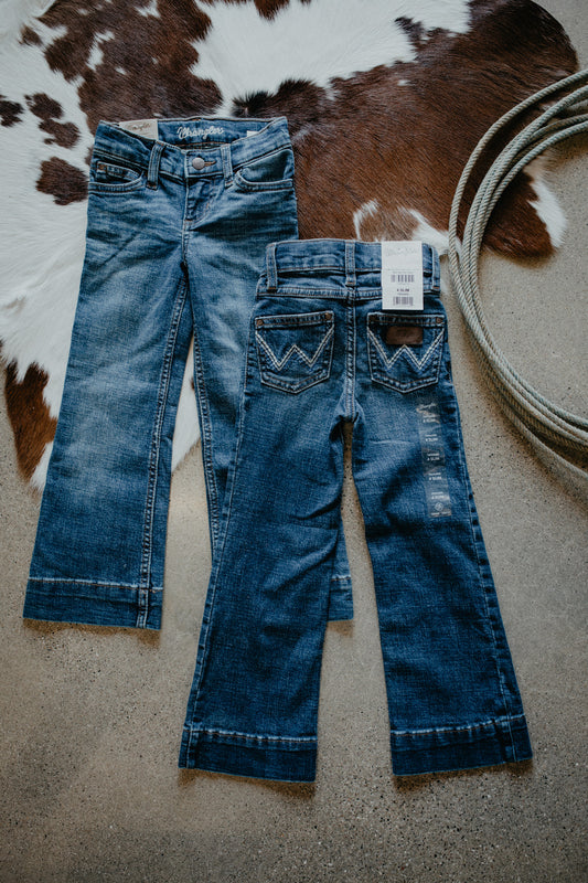 'Sally' Girl's Retro Trouser Jean by Wrangler