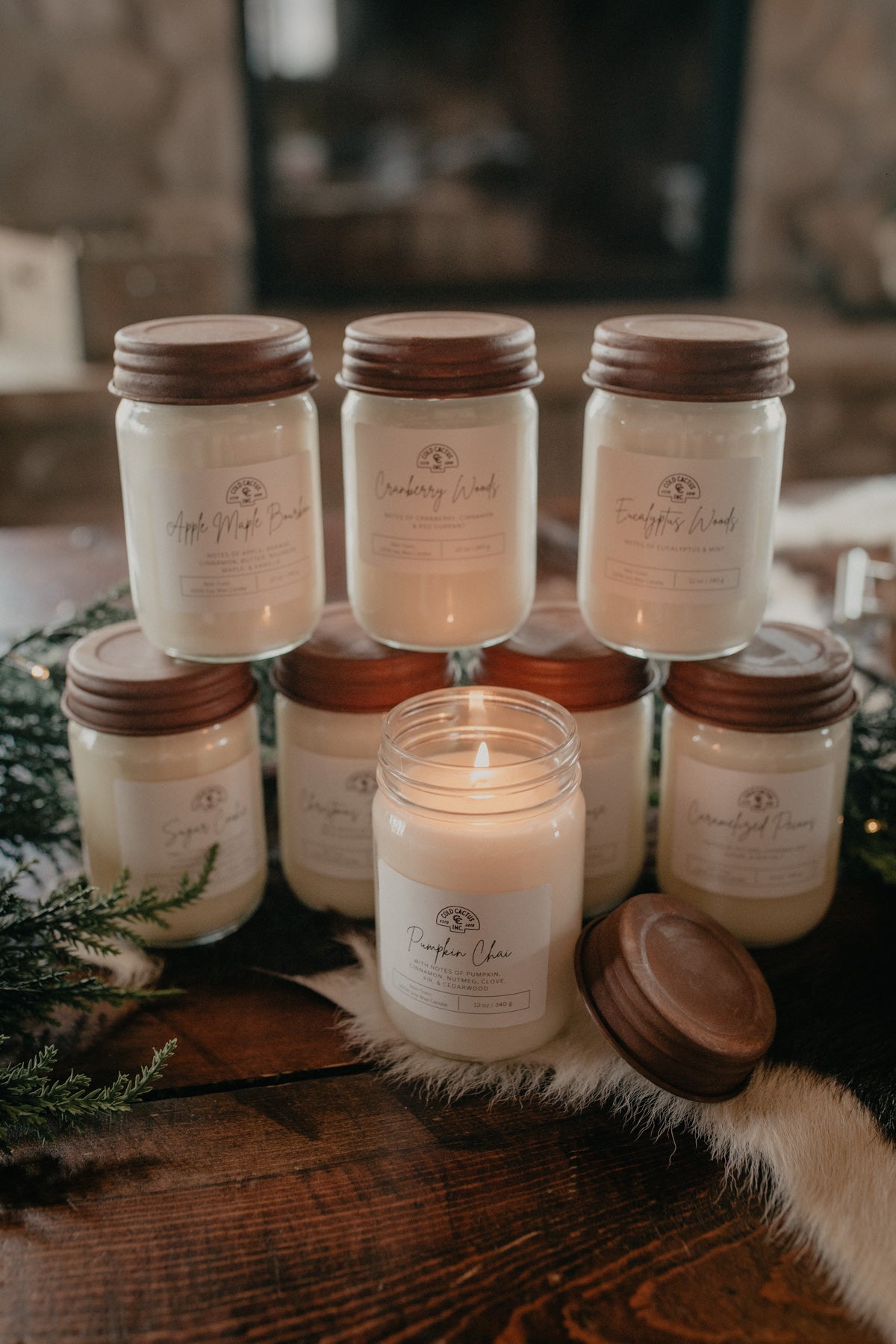 Cold Cactus Exclusive 100% Soy Wax Candle