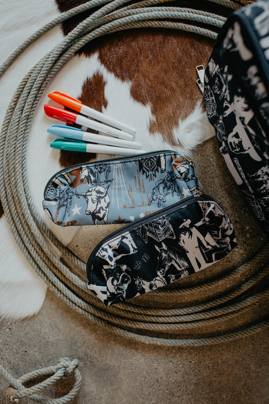 Western Pencil Case (2 Prints)