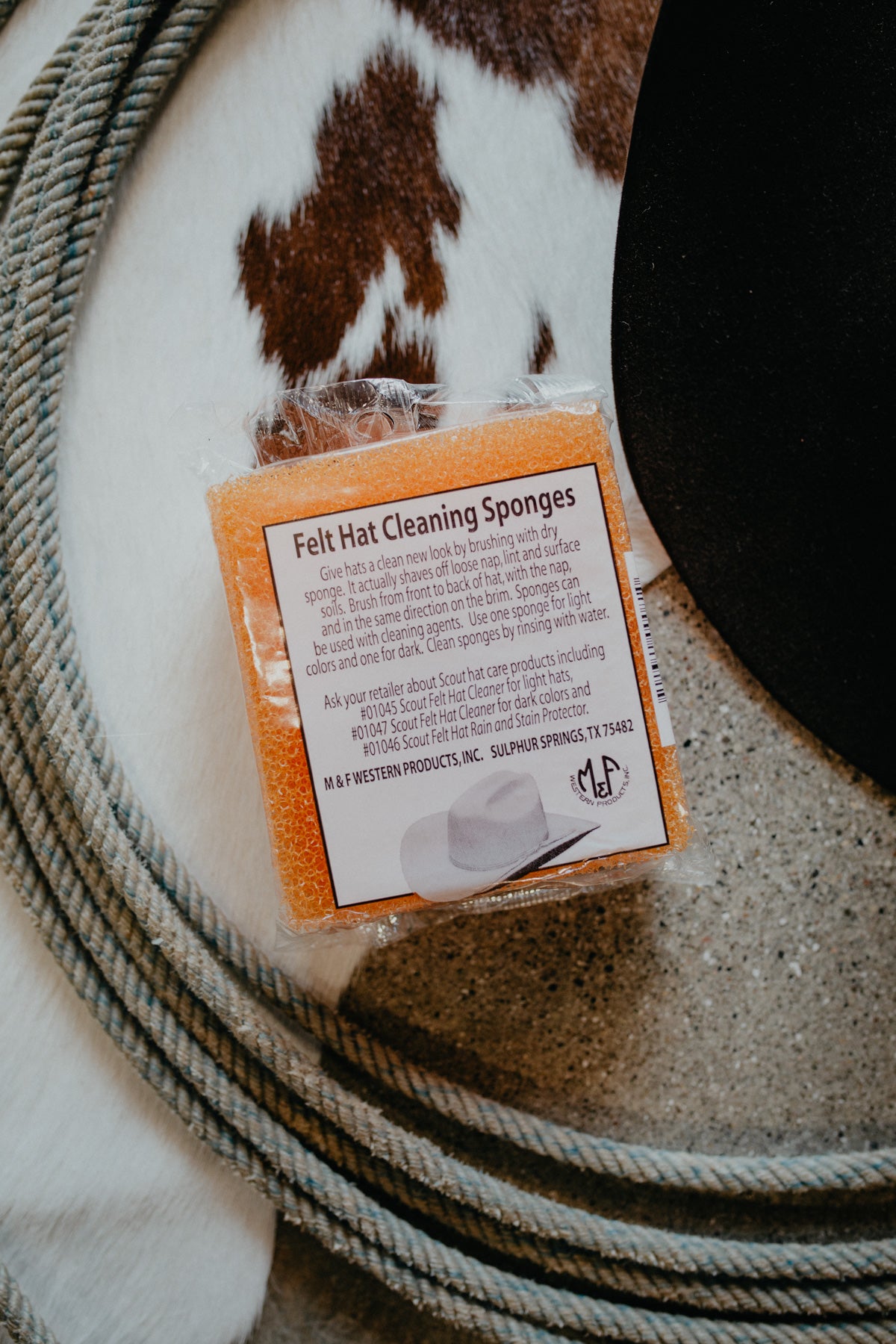 Felt Hat Cleaning Sponge