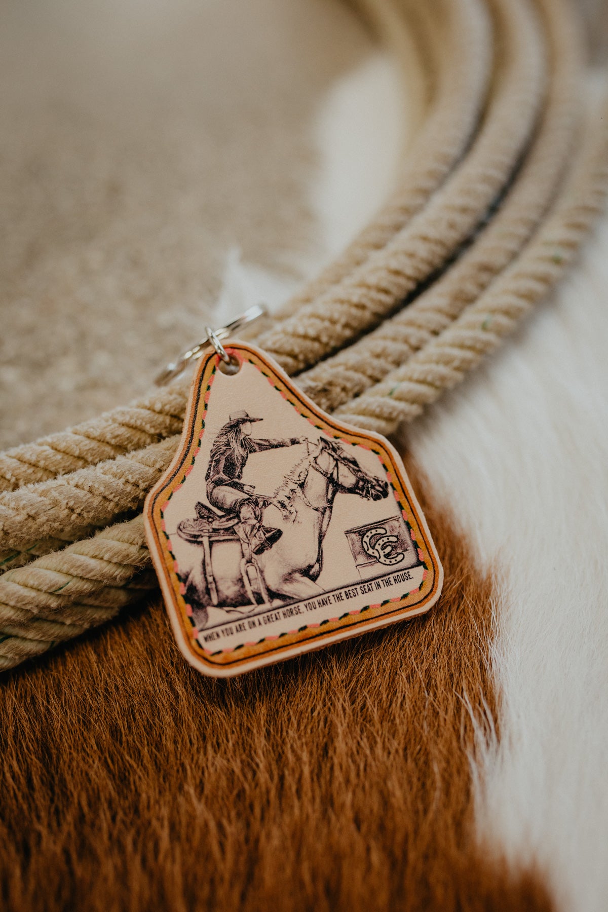 CC Leather Key Chains (3 Options)