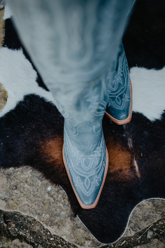 Casanova Tall Western Boot by Ariat (Vintage Denim)