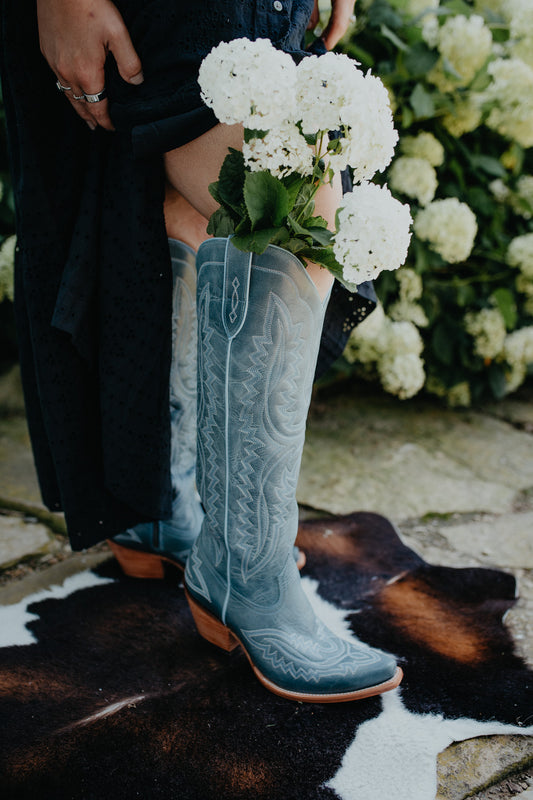 Casanova Tall Western Boot by Ariat (Vintage Denim)