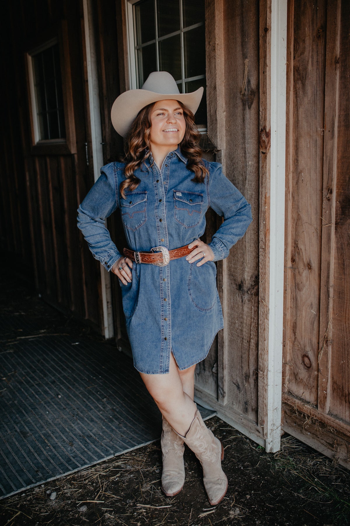 'Rox' Women's Kimes Ranch Denim Dress (S, M Only)