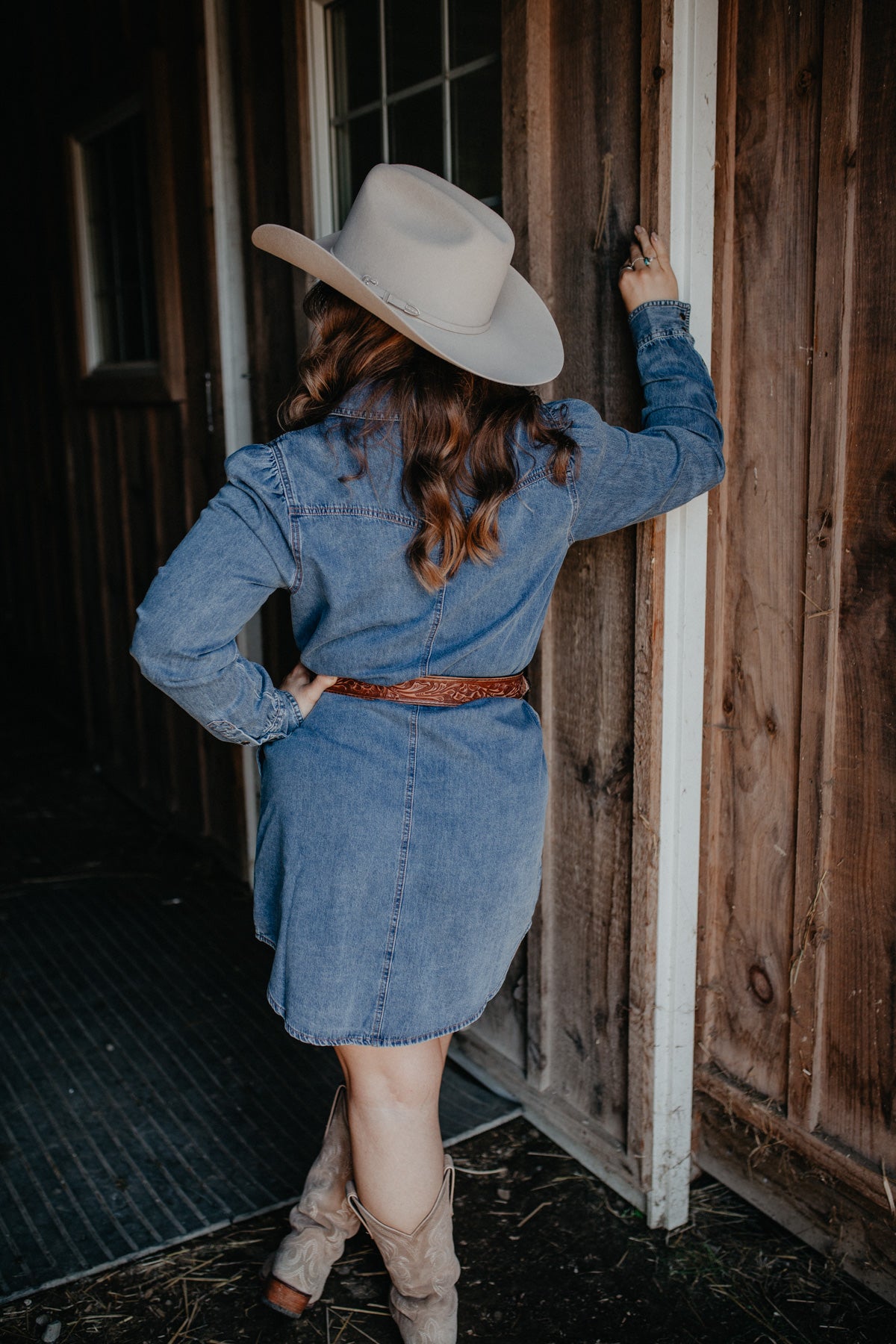 'Rox' Women's Kimes Ranch Denim Dress (S, M Only)