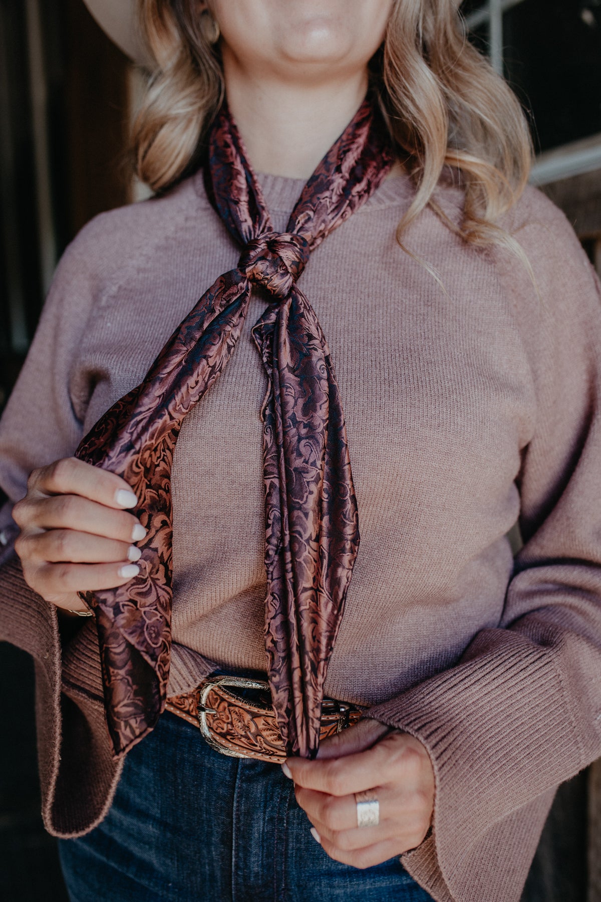 Jacquard 34.5" Wild Rag (Multiple Colours)