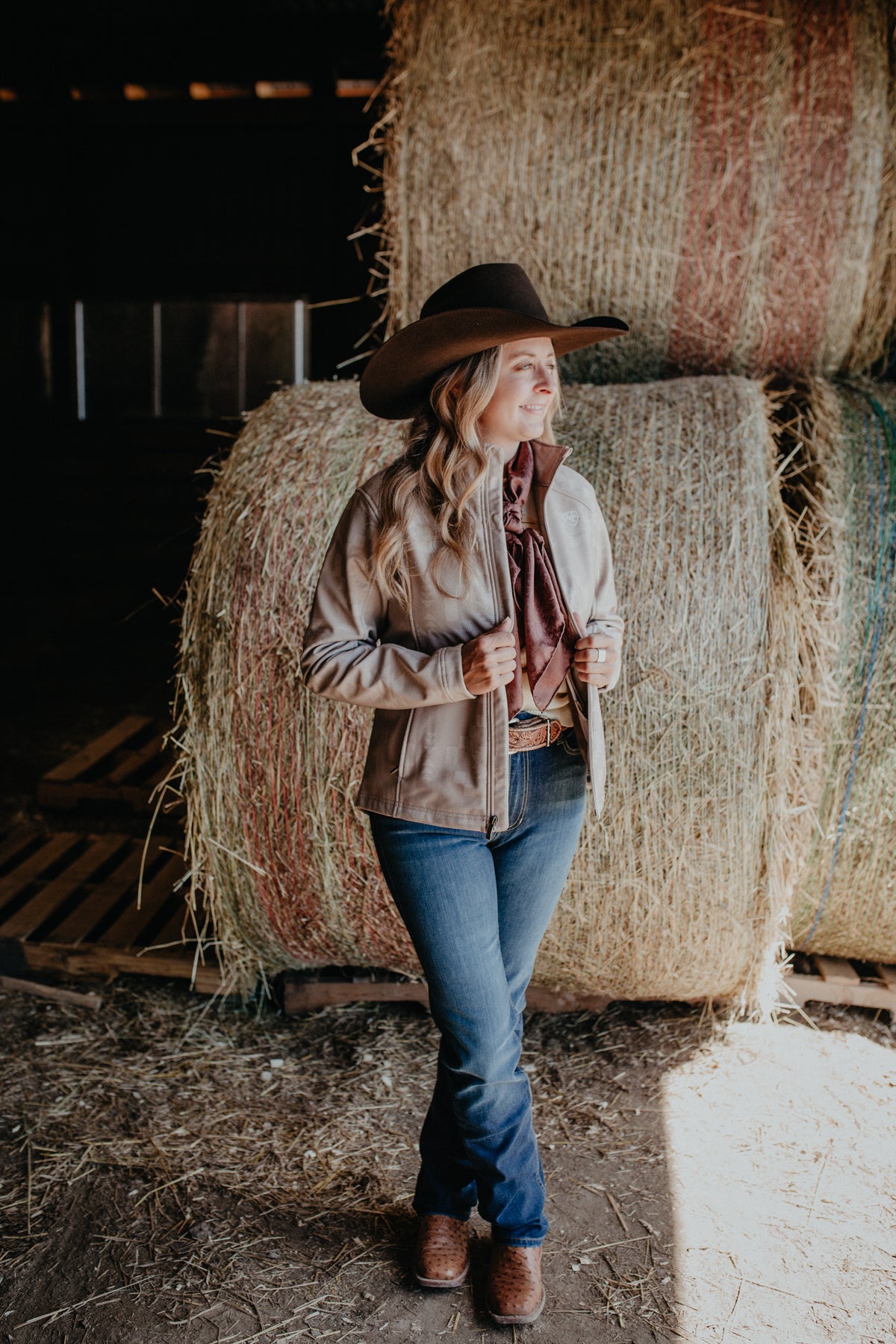 'Oakley' Ariat Logo Softshell Jacket (XS-XXL)