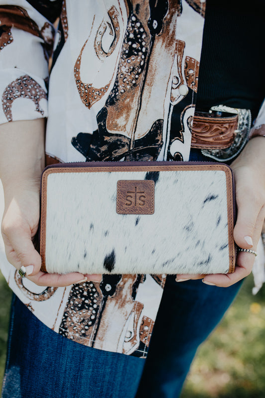 Vaquero Concho Bentley Cowhide Wallet by STS Ranchwear