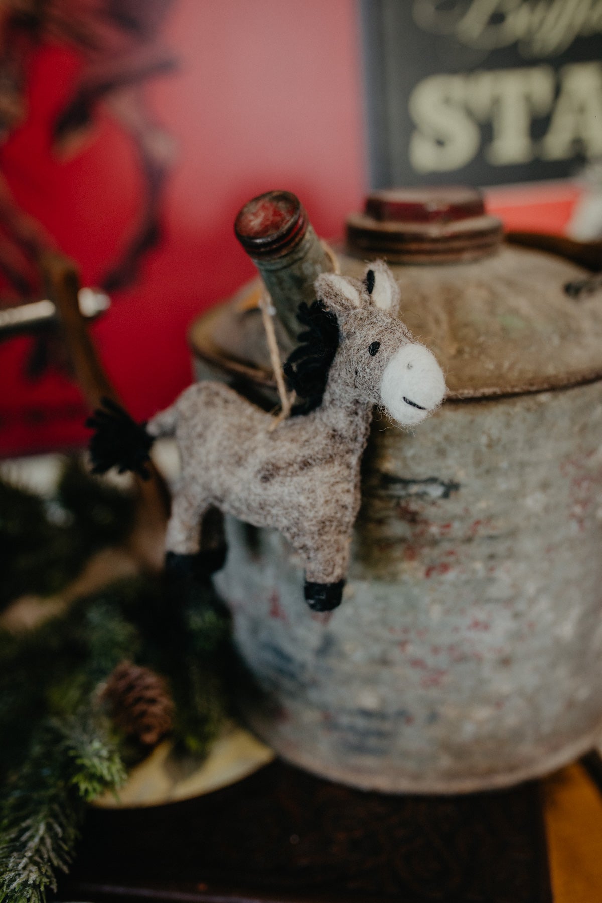 Farmyard Felted Ornaments (11 Options)