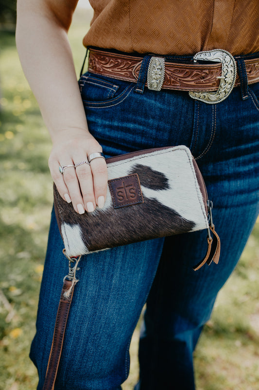 Vaquero Concho Cowhide Kacy Organizer Wallet by STS Ranchwear