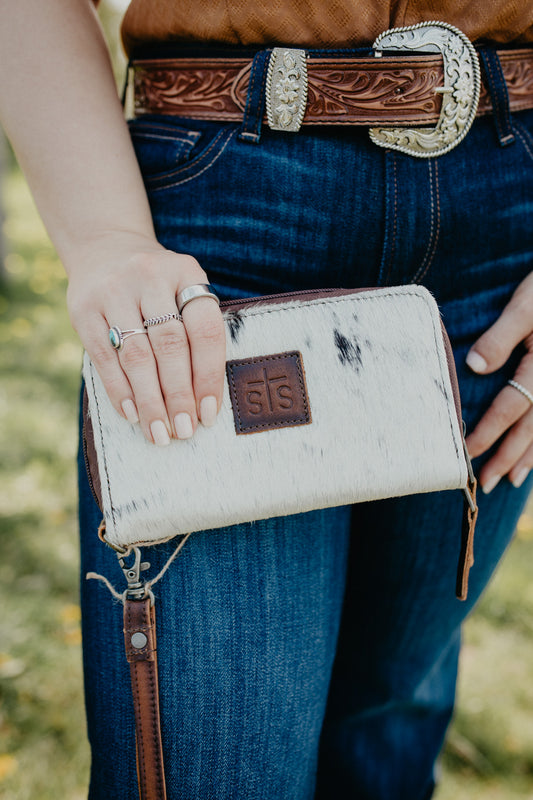 Vaquero Concho Cowhide Kacy Organizer Wallet by STS Ranchwear