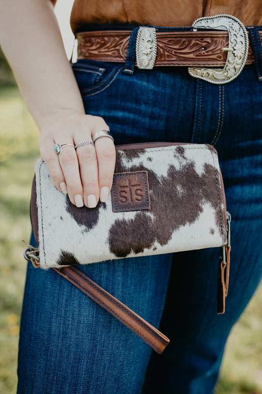 Vaquero Concho Cowhide Kacy Organizer Wallet by STS Ranchwear