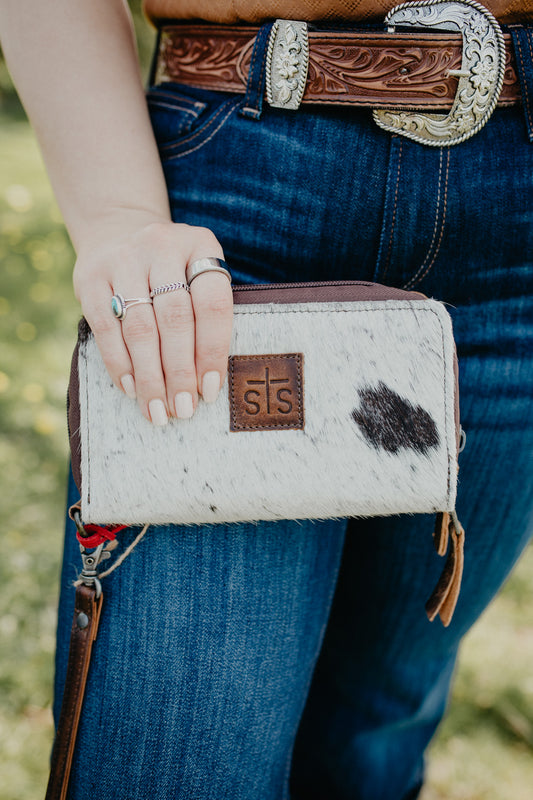 Vaquero Concho Cowhide Kacy Organizer Wallet by STS Ranchwear