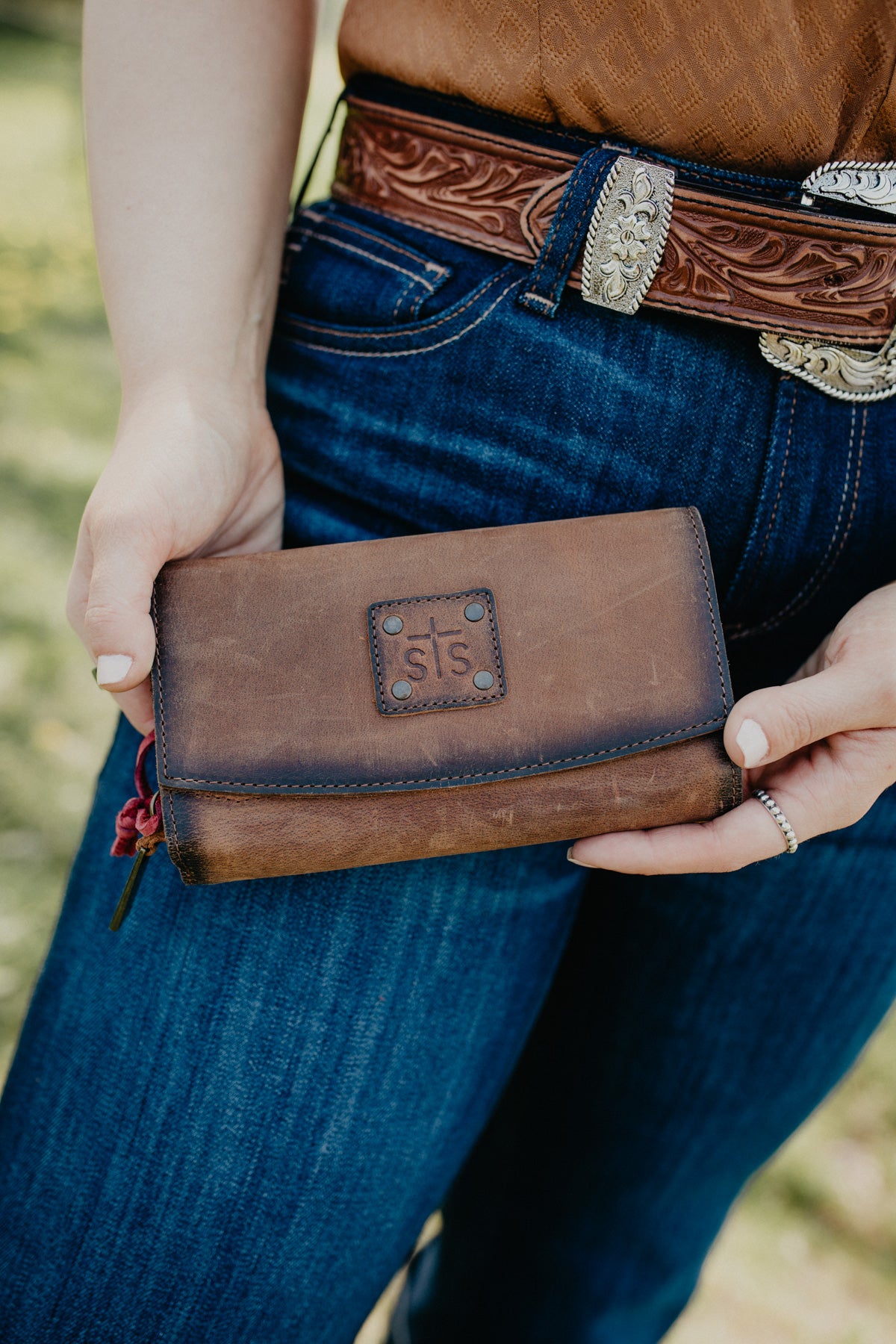 Baroness Ladies Tri-Fold Wallet by STS Ranchwear