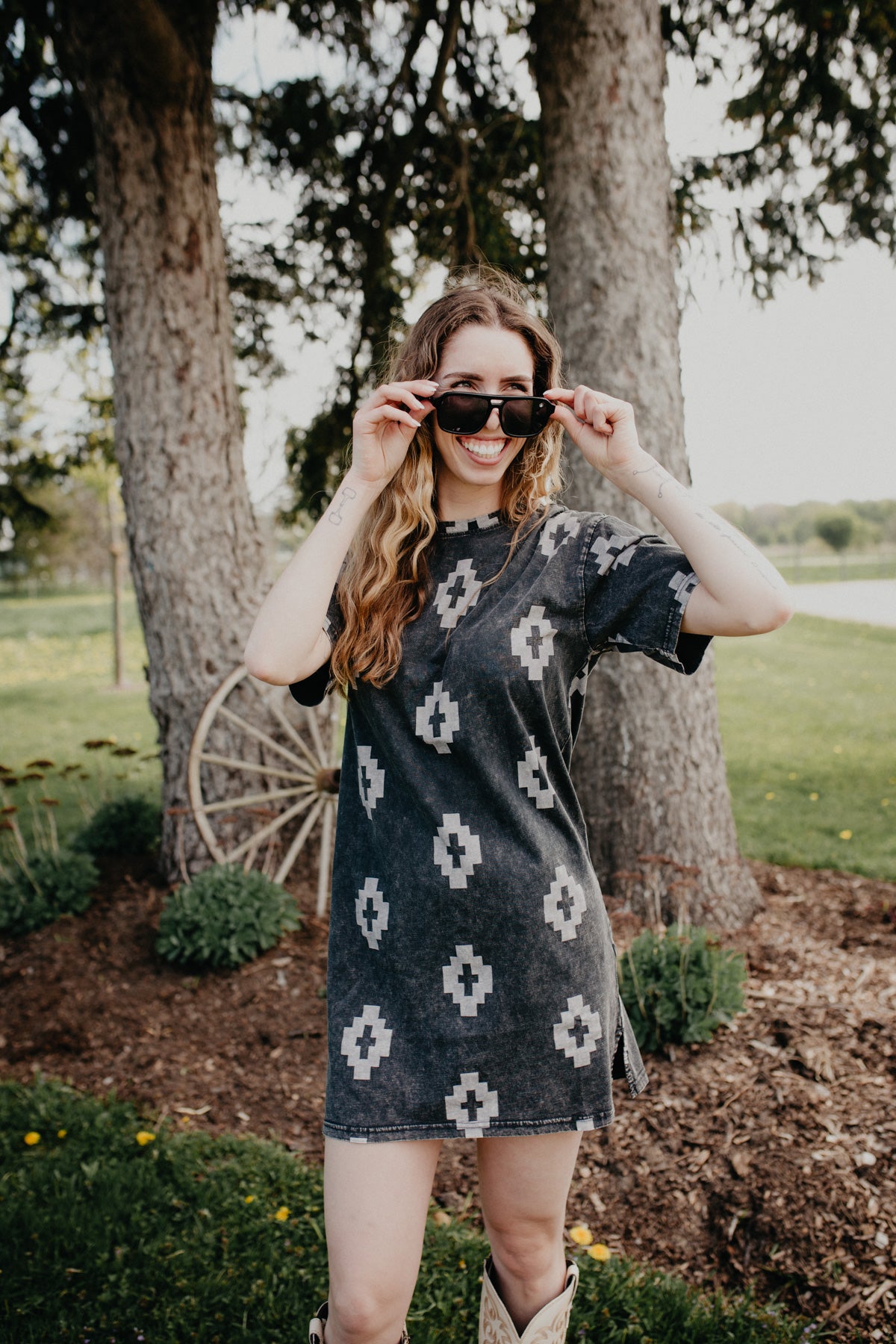aztec t shirt dress The Aztec Tee Shirt Dress