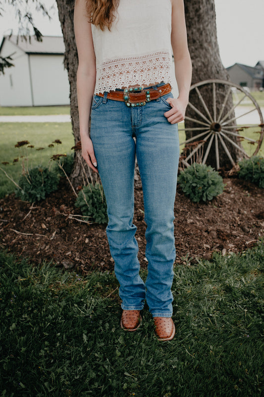 'Aubree' Wrangler Willow Mid Rise Bootcut (24-35)