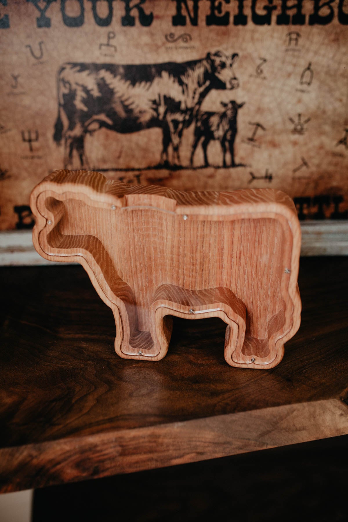 Wooden Piggy Banks (Various Shapes)