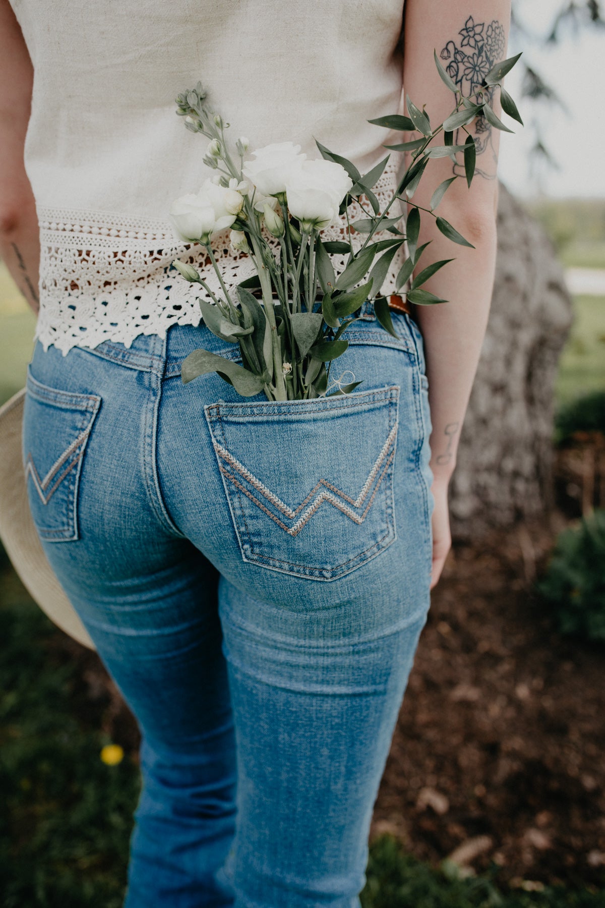 'Aubree' Wrangler Willow Mid Rise Bootcut (24-35)