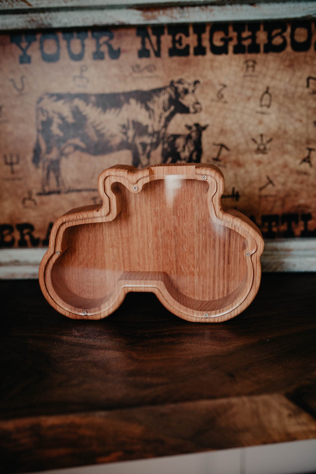 Wooden Piggy Banks (Various Shapes)