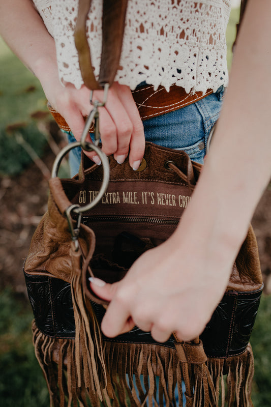 Boho Cowgirl Bucket Bag Purse by STS Ranchwear
