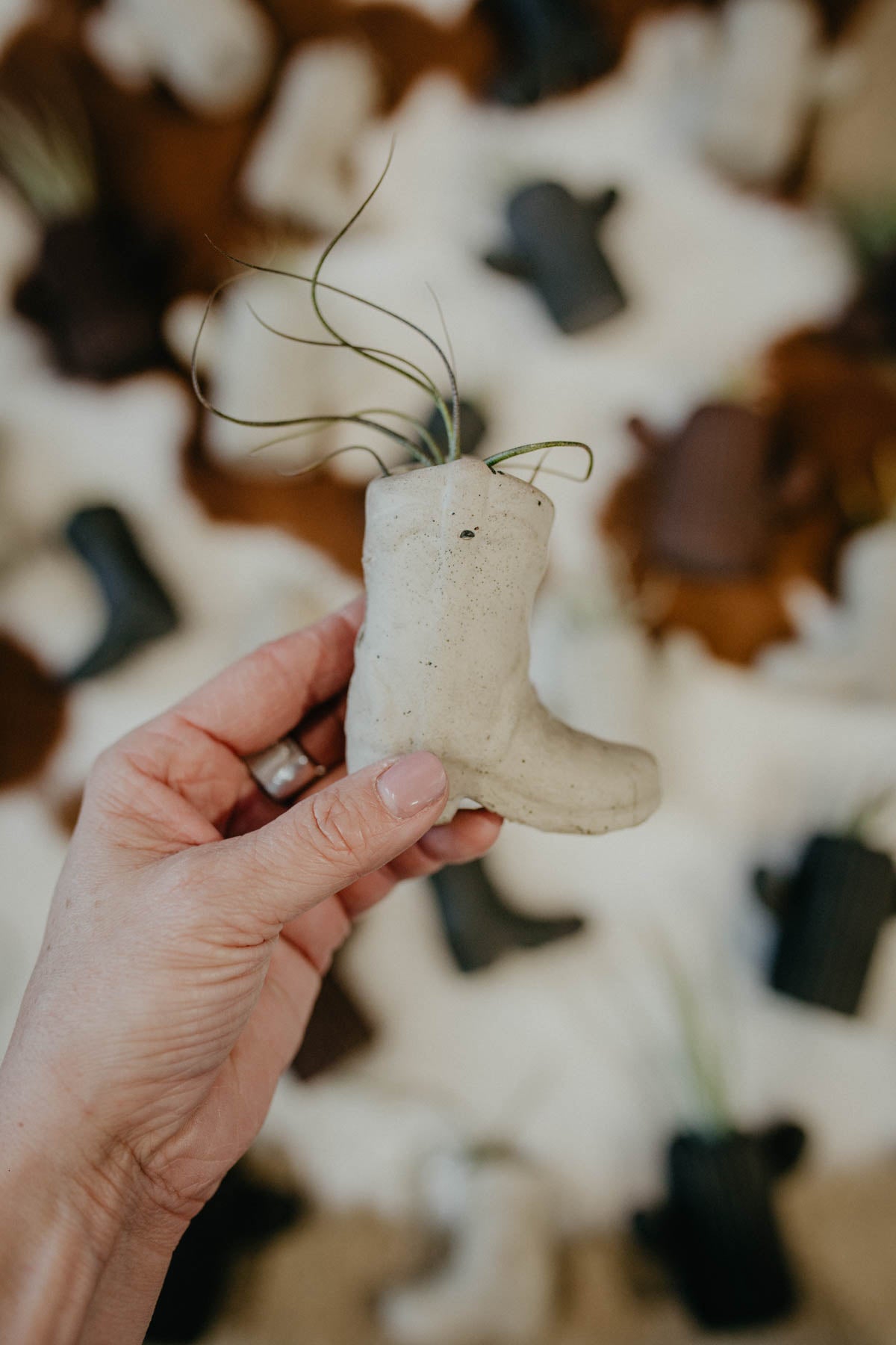 Concrete Air Plant/Matches Holder