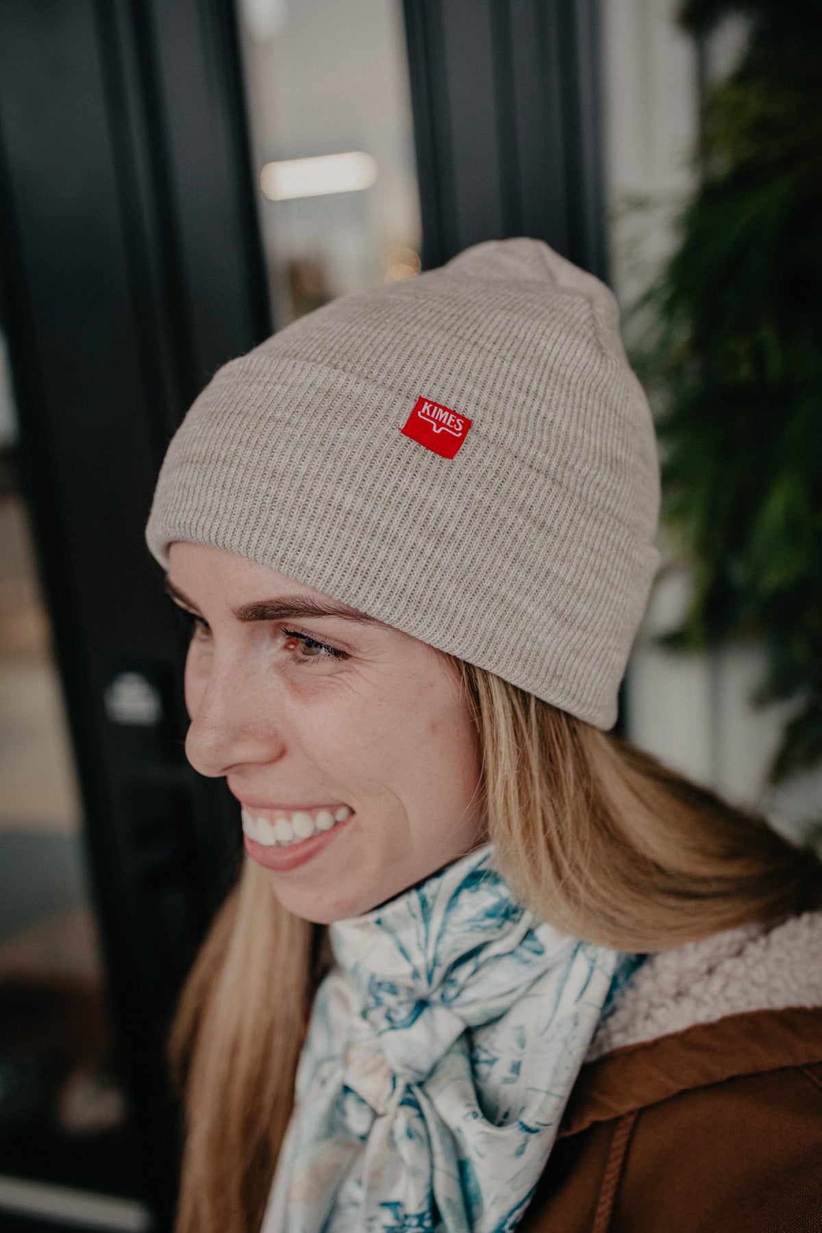 Kimes Ranch 'Clipped' Toque (Black and Oatmeal)