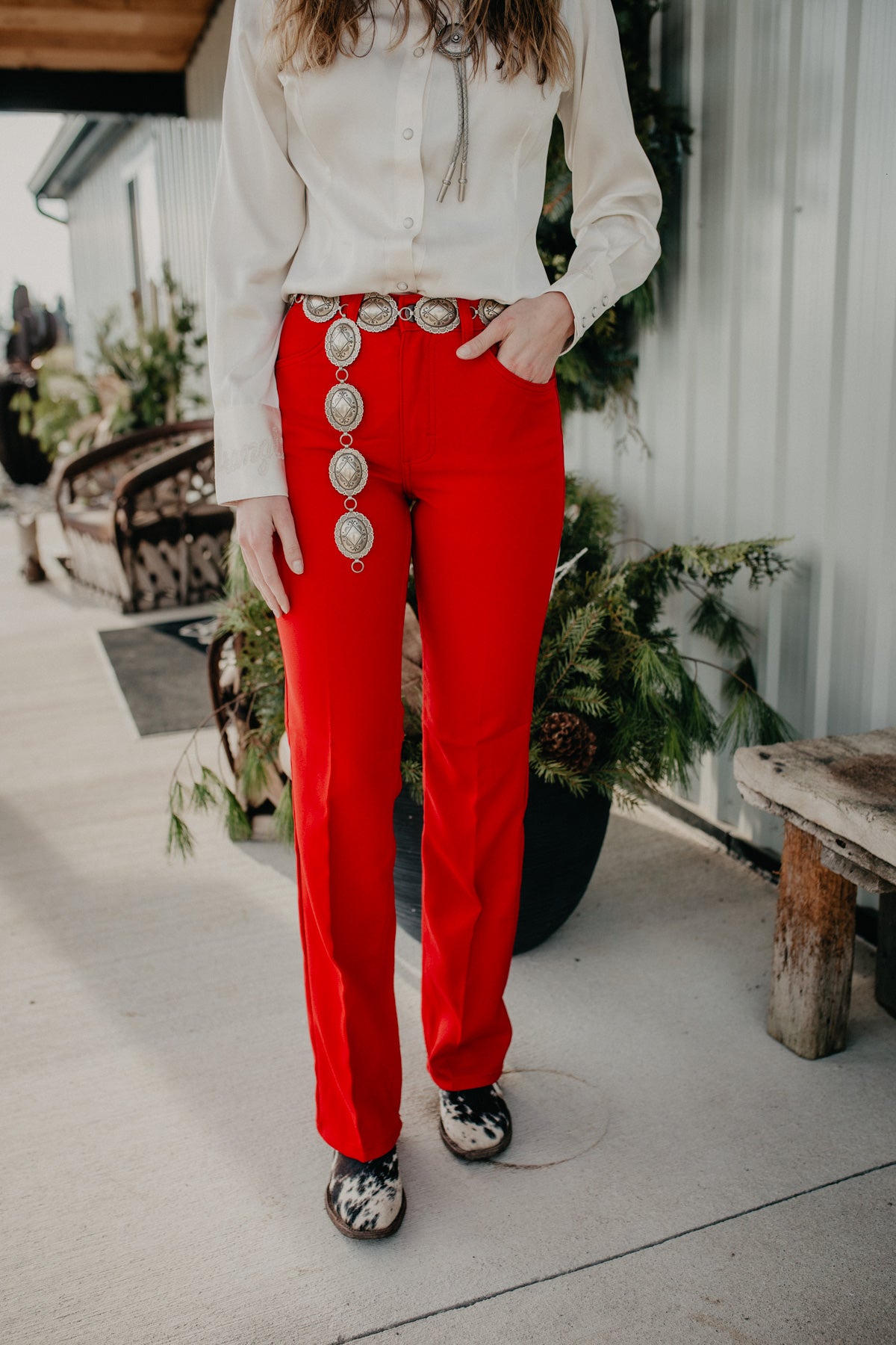 'Joy' High Rise Wrancher Bootcut Jean by Wrangler (Sizes 25-34/Inseams 32 & 34)