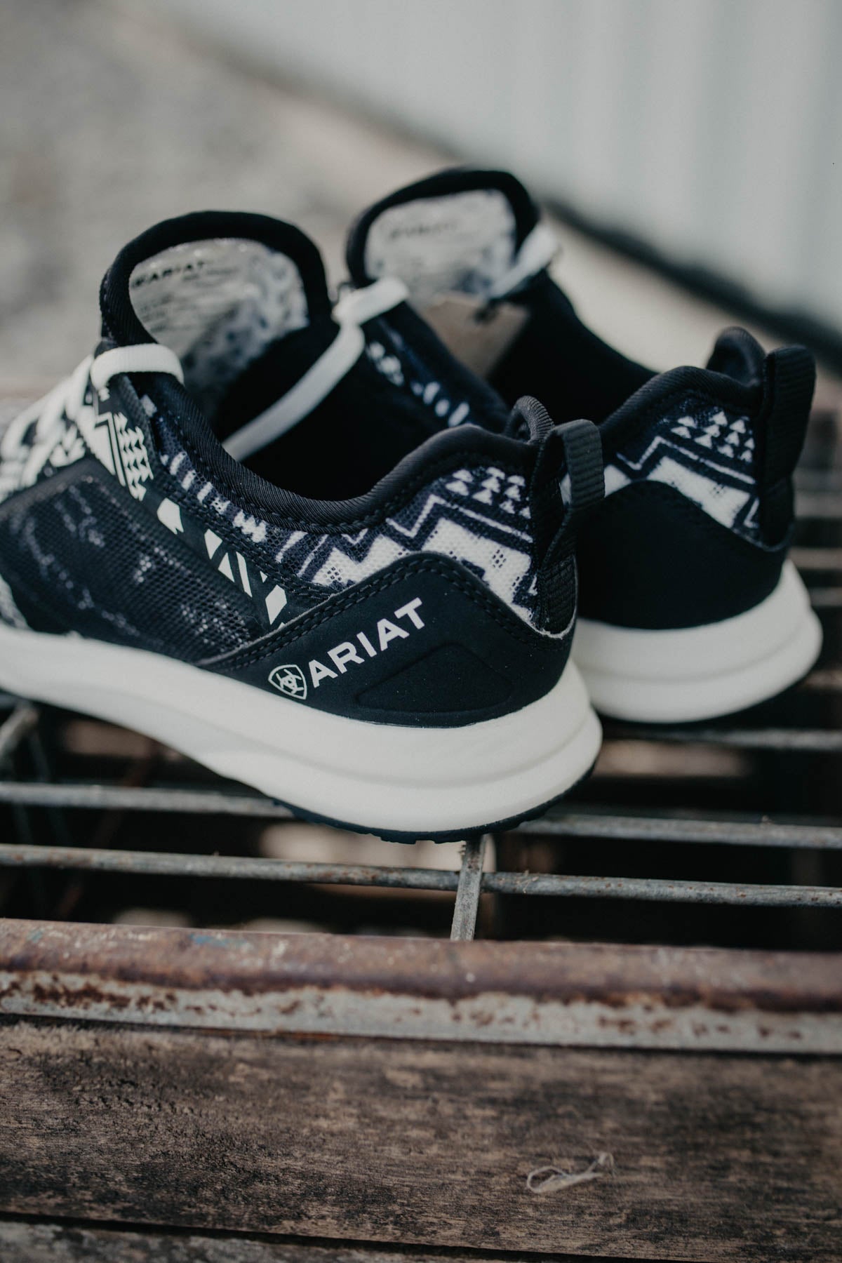 'Midnight Montana' Women's Ariat Fuse Athletic Trainer Shoe (6 & 6.5 Only)