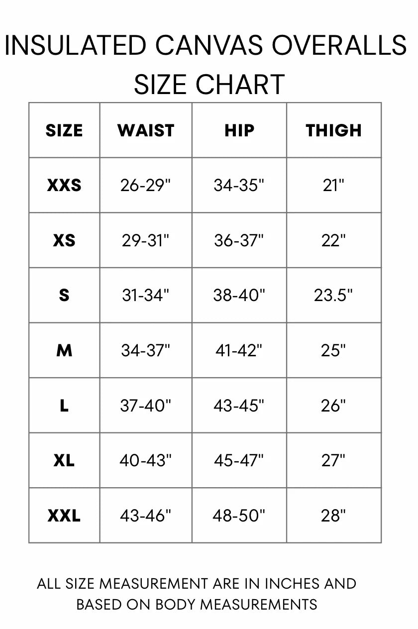 Women's Zippered Leg Turquoise Sand Insulated Overalls (XXS-XXL)