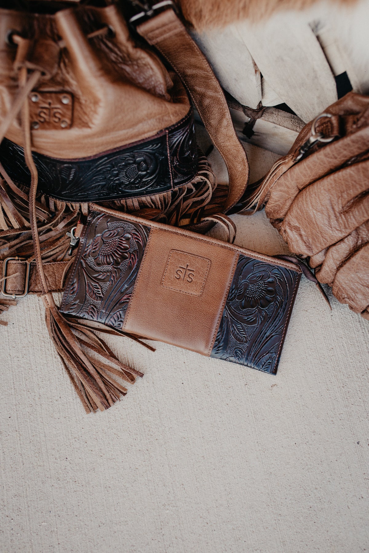 Boho Cowgirl Clutch Wristlet by STS Ranchwear