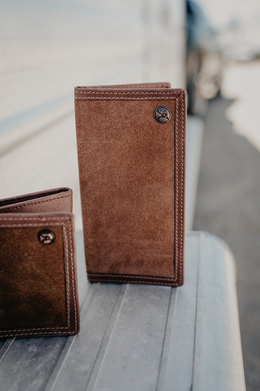 'Roughy' Hooey Roughout Brown Rodeo Wallet (RW001-TNBR)