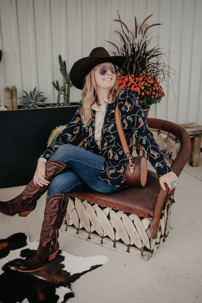 Women's Laramie X Toe French Roast Suede (Sizes 6-11)