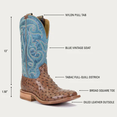 13" Hyer Men's Jetmore Brown Boots (Sizes 9.5-11.5 EE)