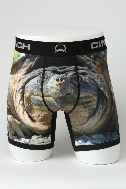 'Snapping Turtle' Boxer Brief 6" Inseam by CINCH (S-XL)