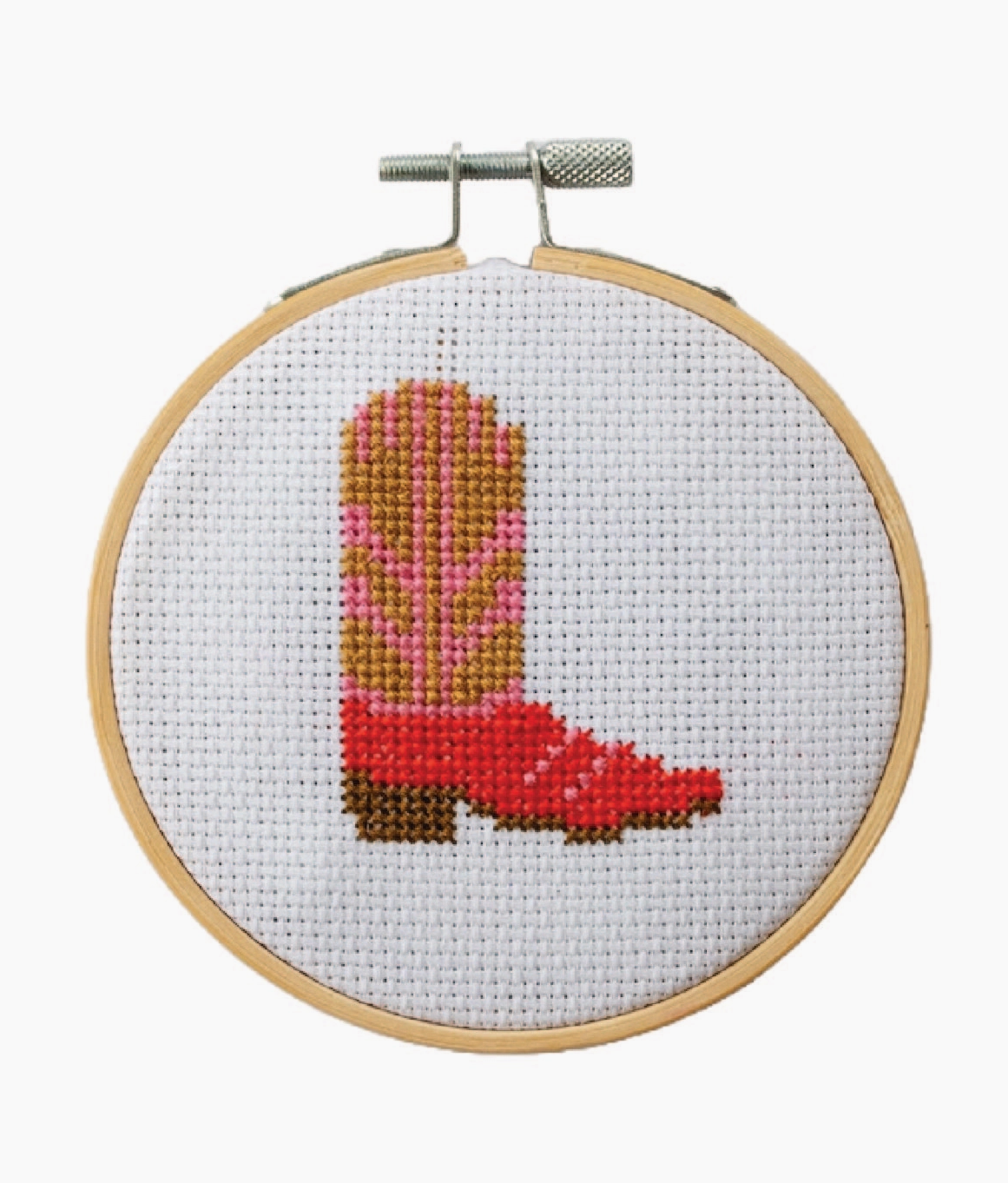 Cowboy Boot Cross Stitch Craft Kit (2 Options)