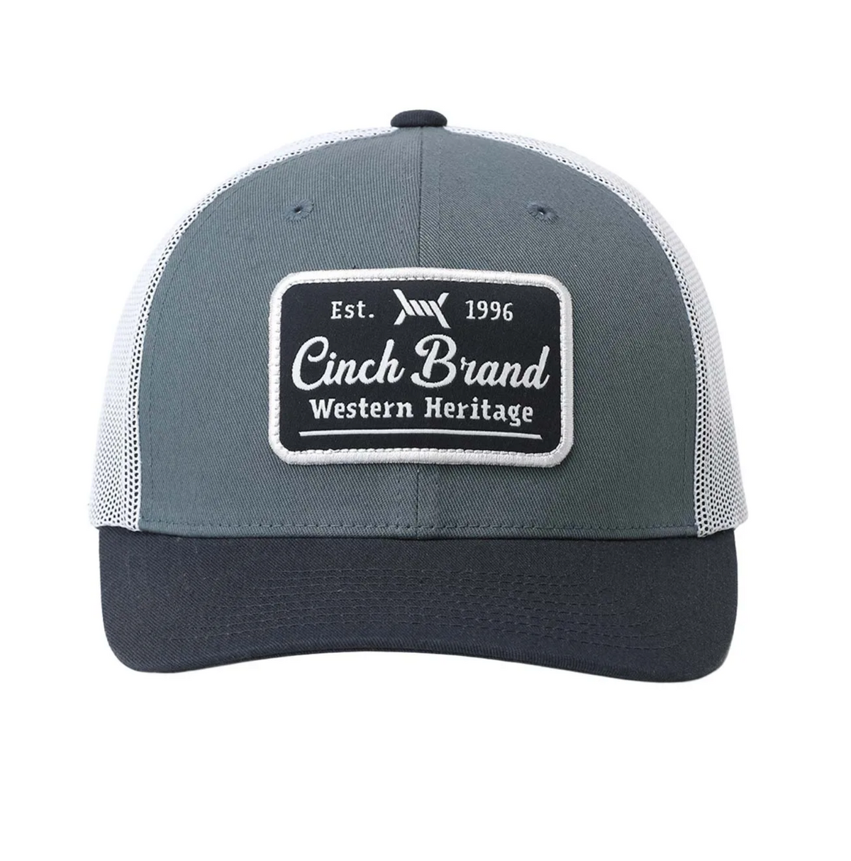 'Western Heritage' Steal Grey Trucker Hat by CINCH