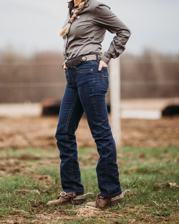 Betty Perfect Rise Straight Leg Jean by Kimes Ranch