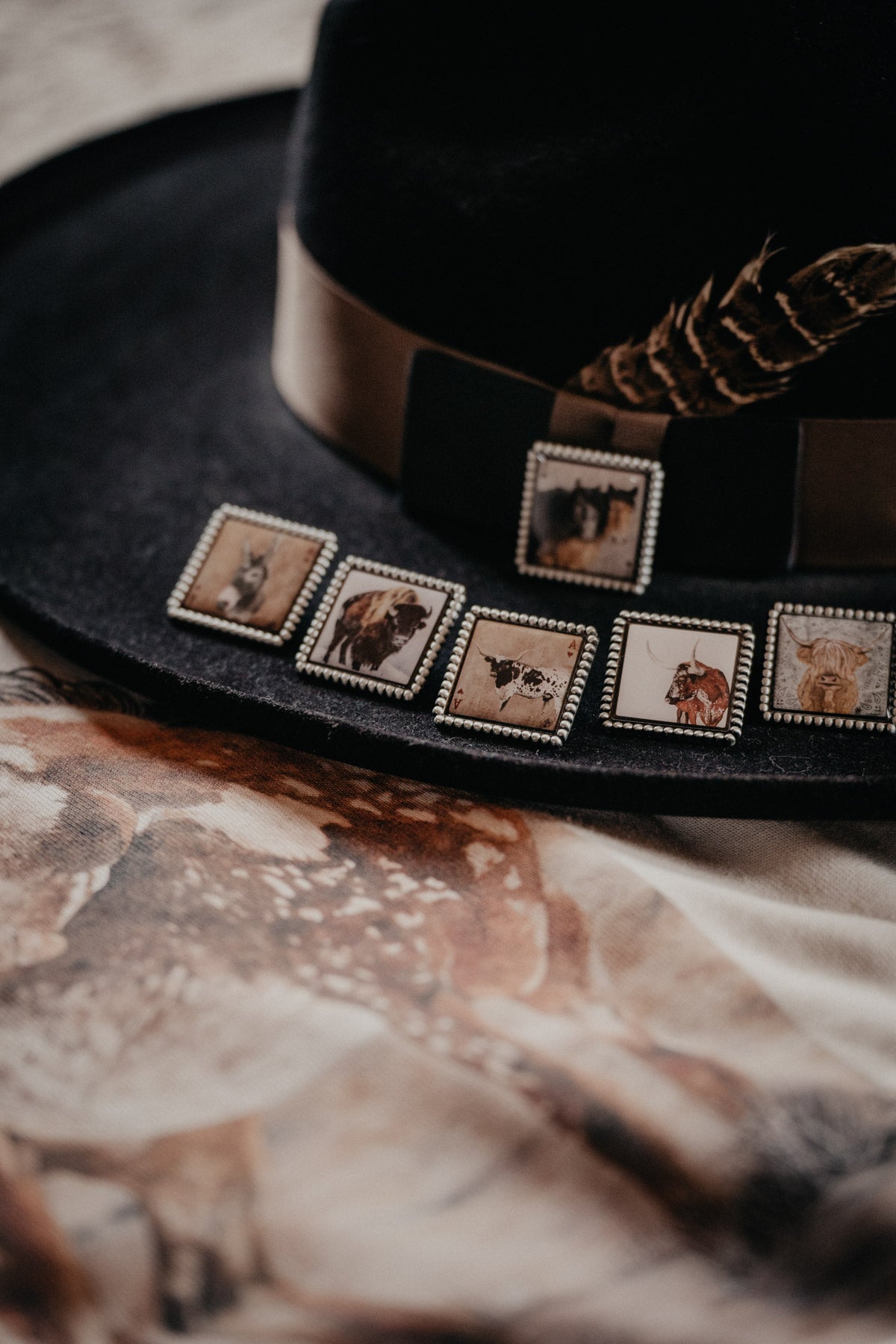 Western Square {Hat} Pins
