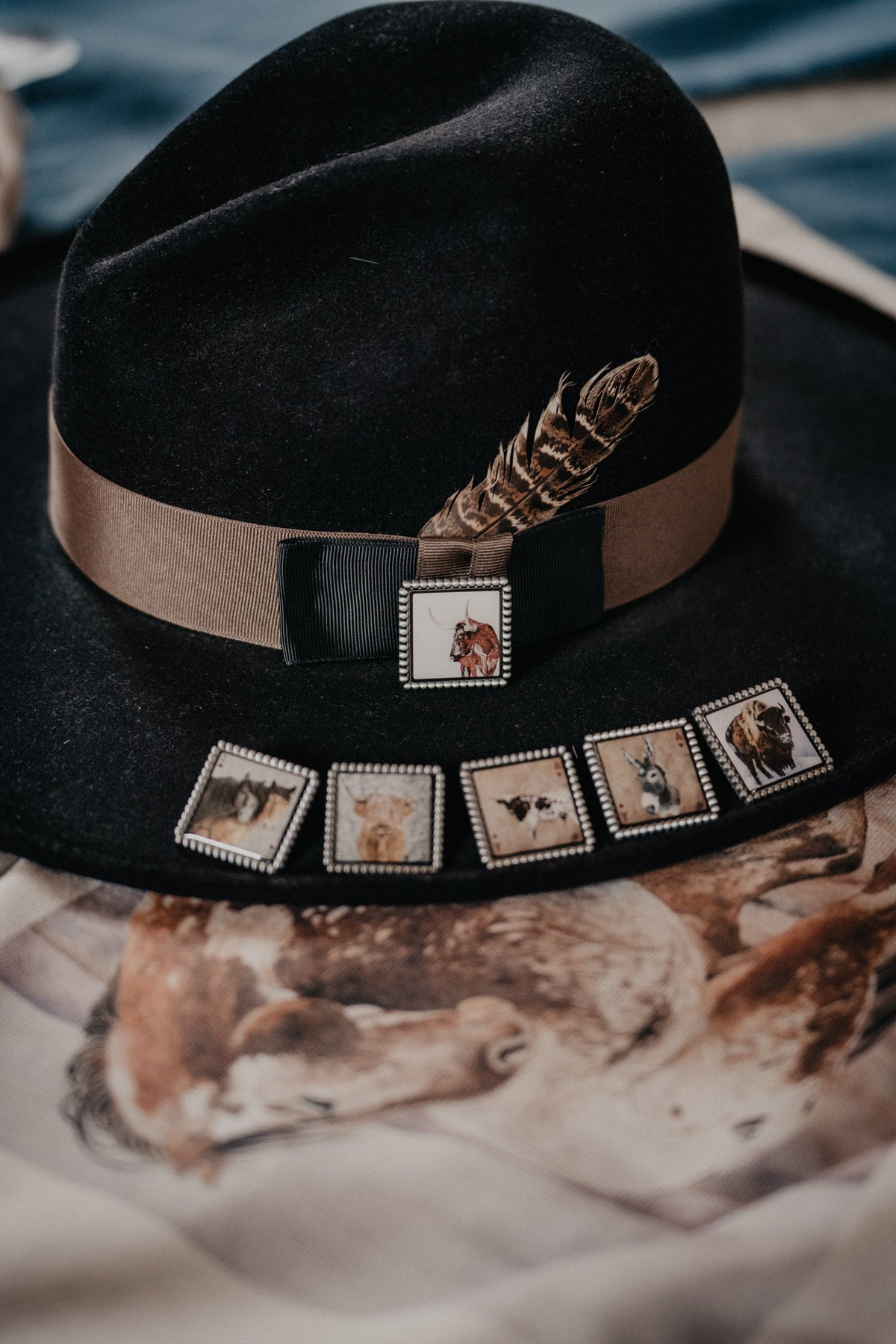 Western Square {Hat} Pins