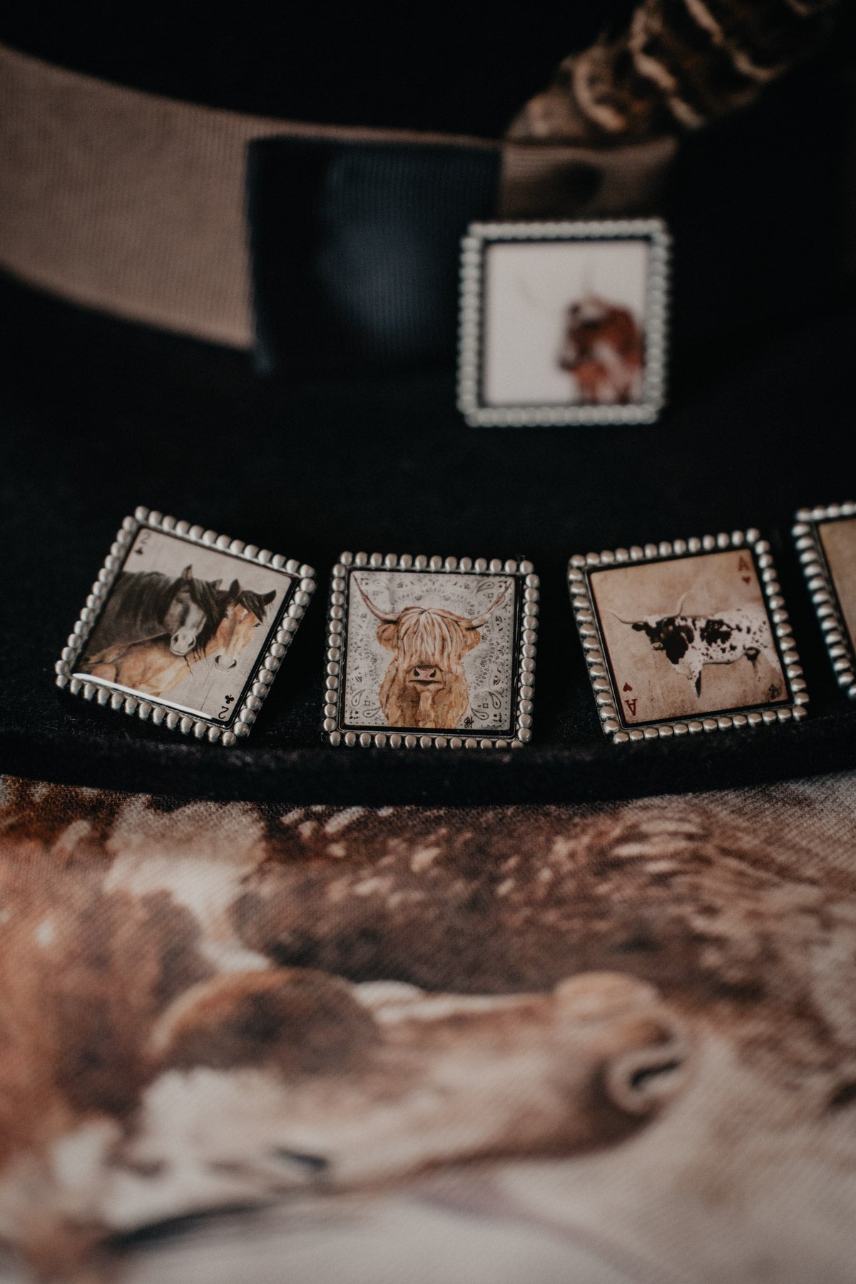 Western Square {Hat} Pins